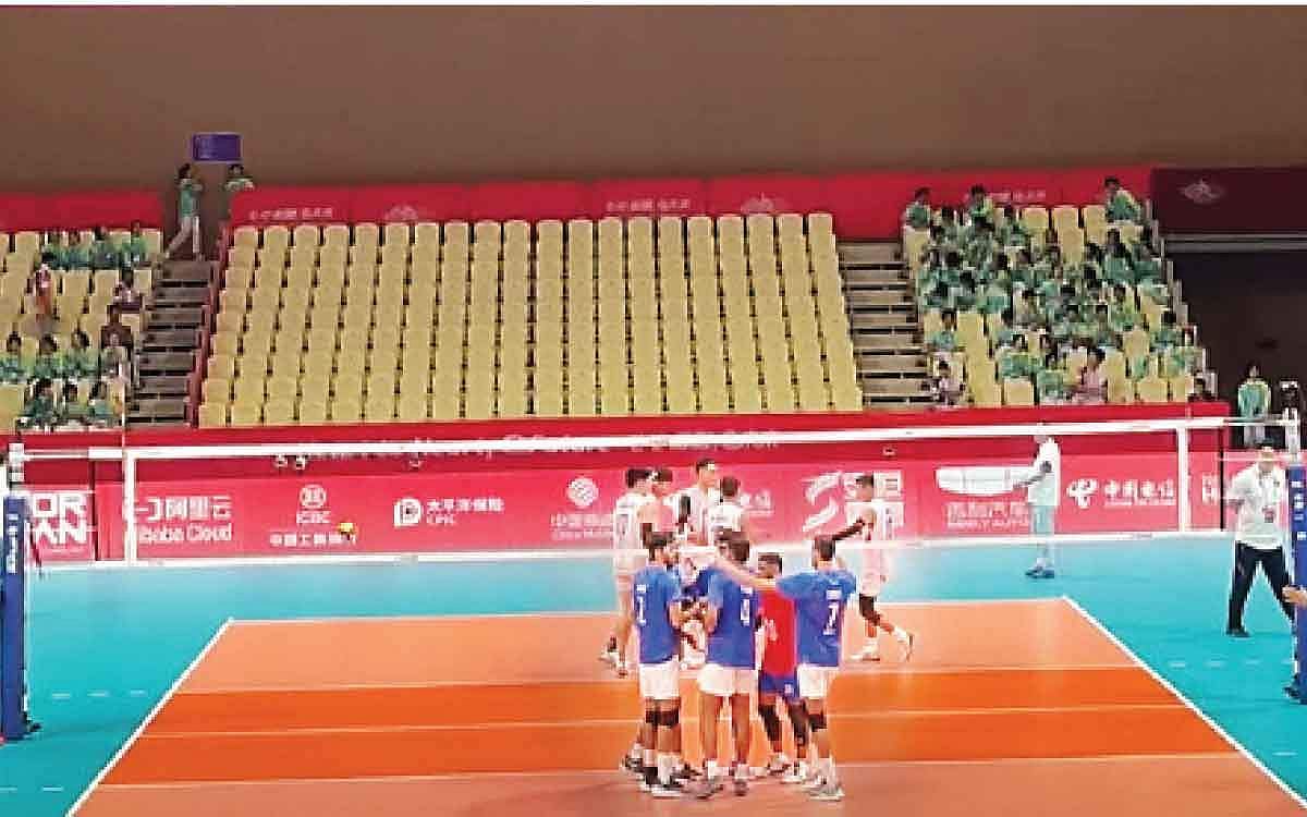 Asian Games: Tim bola voli India menang Asian Games: Tim bola voli India menang