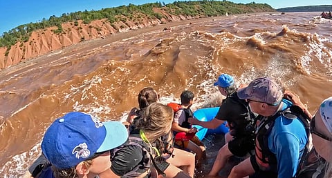 tidal bore rafting