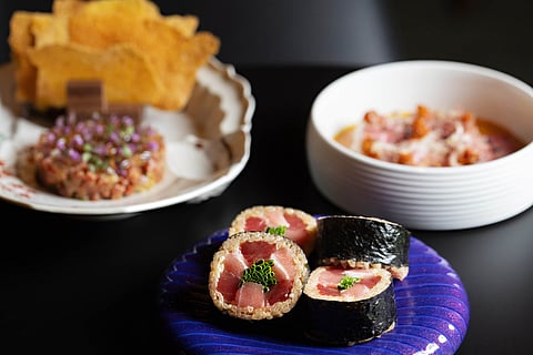 Aburi Hana dishes