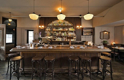 Contrada dining room. Photo by Contrada restaurant