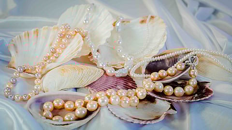 Pearl Necklaces by Maadrn. Photo by Lion Photography