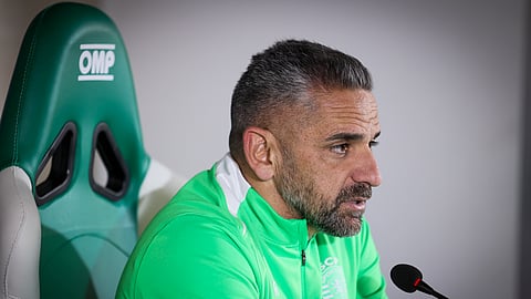 Treinador do Sporting, Rui Borges.