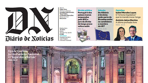 Os títulos do DN desta quinta-feira