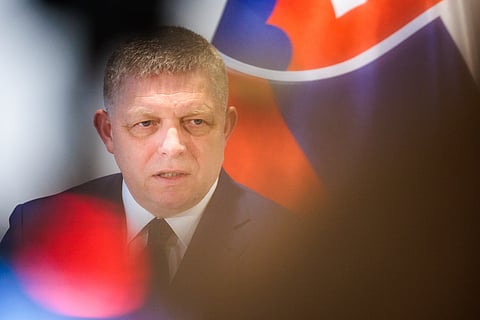 Robert Fico, primeiro-ministro da Eslováquia.