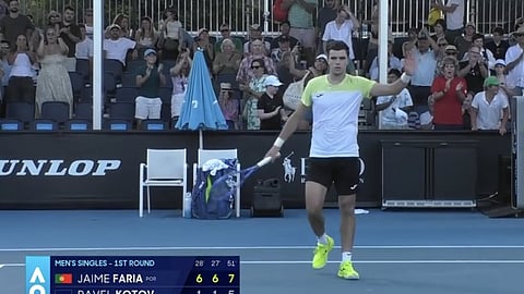 “Vai ser giro.” Jaime Faria com estreia de sonho marca encontro com Djokovic