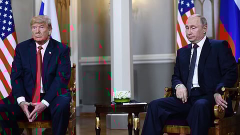 Donald Trump e Vladimir Putin (arquivo)