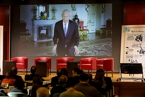 Marcelo Rebelo de Sousa deixou uma mensagem na Grande Conferência DN.