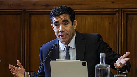 O ministro da Presidência António Leitão Amaro.