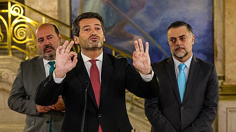 André Ventura garantiu esta terça-feira que a apreensão de malas no gabinete do Chega partiu de uma denúncia do próprio partido.