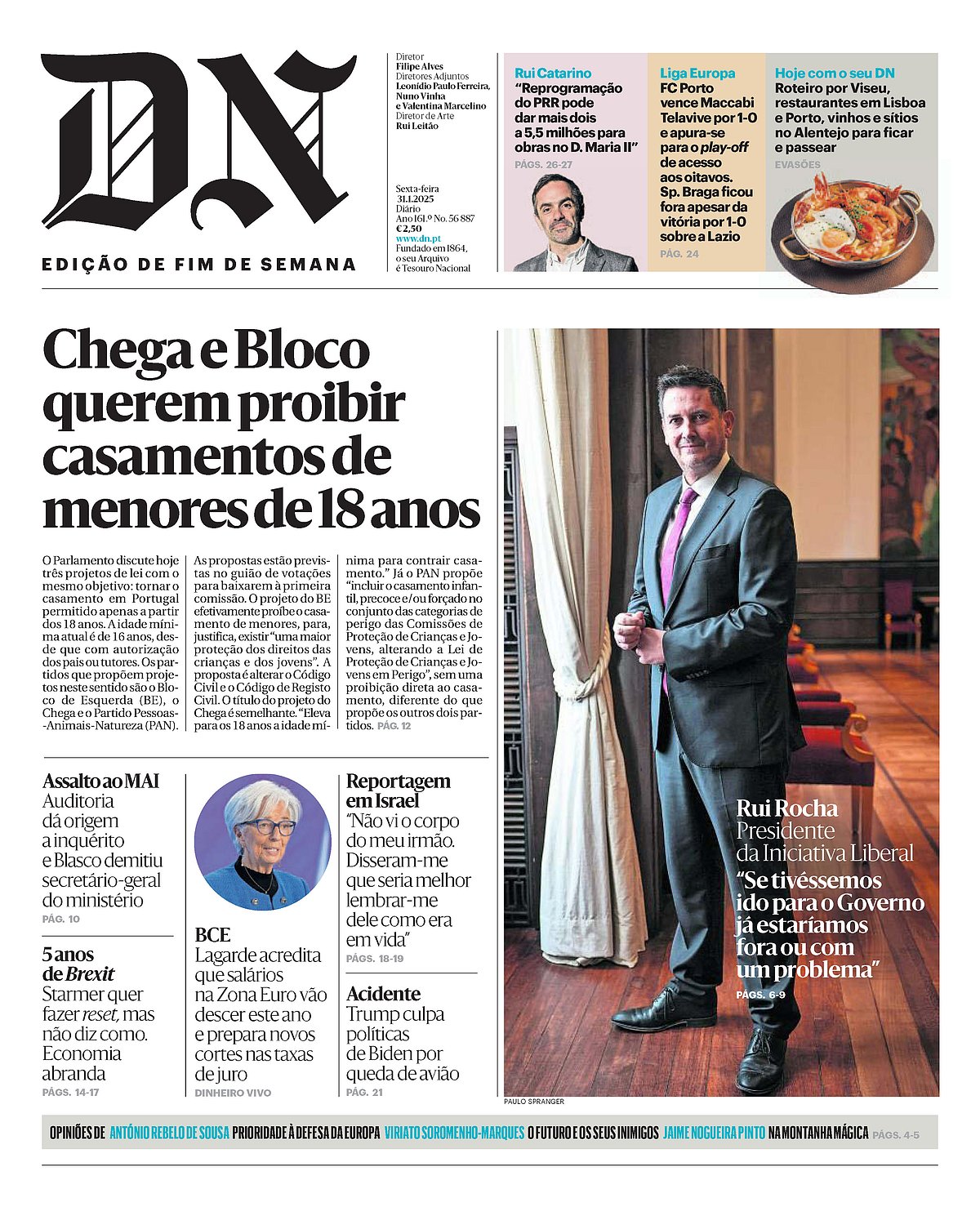 Acesso ao e-paper do DN