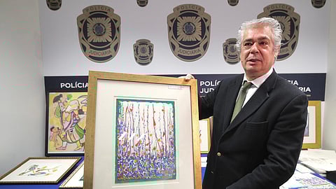 João Oliveira, da diretoria da região Lisboa e Vale do Tejo da Polícia Judiciária.