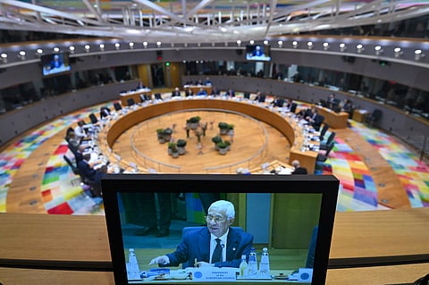 Por iniciativa de Costa, os líderes dos 27 trocam hoje a habitual sala das reuniões do Conselho Europeu por um retiro informal no Palácio d’Egmont.