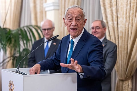 Presidente da República, Marcelo Rebelo de Sousa, em Praga