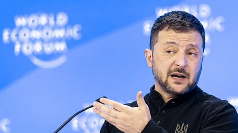 Na entrevista, presidente disse que morreram 45 100 militares ucranianos desde a invasão russa de 2022.