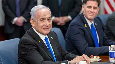 Primeiro-ministro israelita, Benjamin Netanyahu