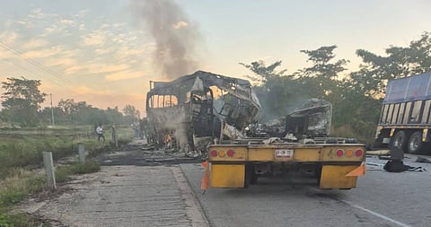 37 mortos num acidente entre um autocarro e um camião no México (com vídeo)