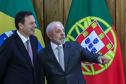 Montenegro promete a Lula defender na UE a implementação do acordo com Mercosul