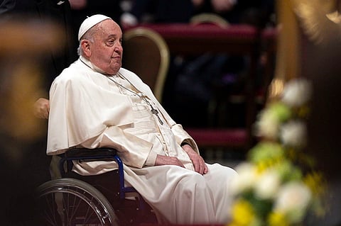 Análises do Papa Francisco mostram "ligeira melhoria"