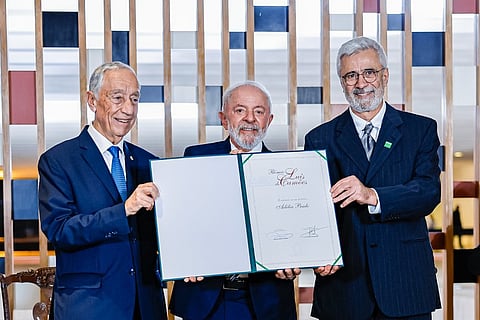 Cerimónia de entrega.