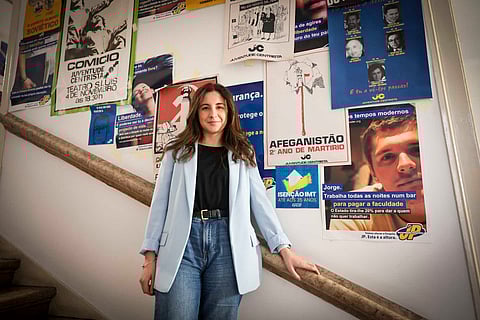 Catarina Marinho, de 26 anos, sucede a Francisco Camacho na liderança da Juventude Popular.