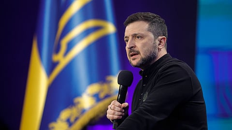 Volodymyr Zelensky.