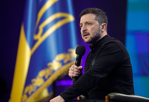 Volodymyr Zelensky.