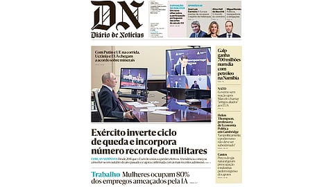 Leia aqui a edição do DN desta quarta-feira