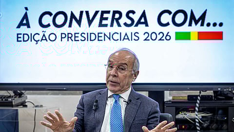 Luís Marques Mendes falou com jovens do ISCTE.