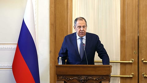Sergei Lavrov, ministro dos Negócios Estrangeiros da Rússia