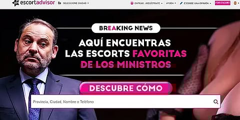 Ex-ministro espanhol faz queixa na polícia por site de prostituição usar a sua imagem