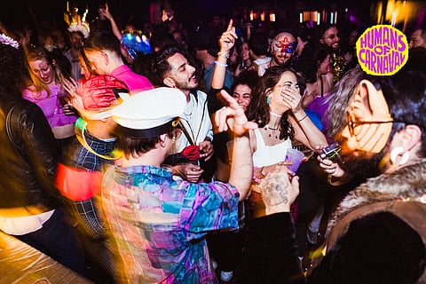 Edição anterior do baile Humans of Carnaval em Lisboa.