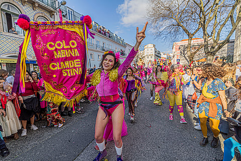 Desfile do Colombina Clandestina em Lisboa no ano passado. 