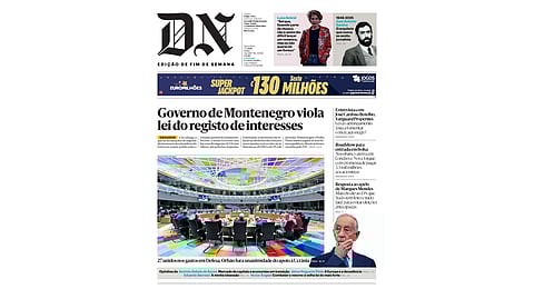 Leia aqui esta edição de fim de semana do DN