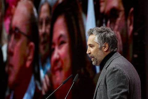 Pedro Nuno Santos na apresentação da candidatura de Alexandra Leitão a Lisboa.