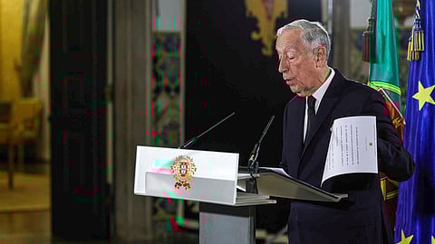 O Presidente da República, Marcelo Rebelo de Sousa.