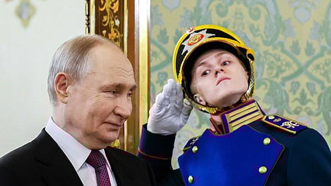 Vladimir Putin, presidente da Rússia.