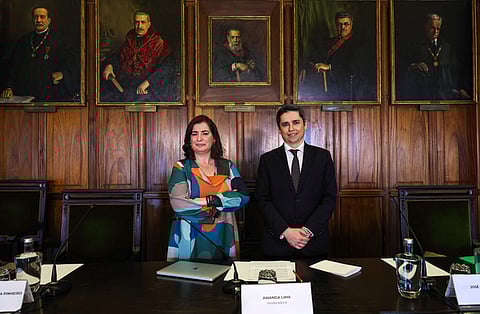 Fernanda Almeida Pinheiro (a atual bastonária) e José Costa Pinto.