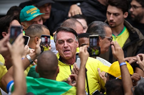 Em manifestação com milhares de apoiantes em São Paulo, Bolsonaro diz que espera "ajuda de fora"