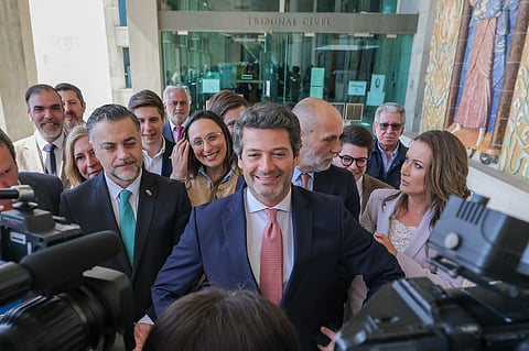 André Ventura junta o maior grupo parlamentar da oposição em Viseu.
