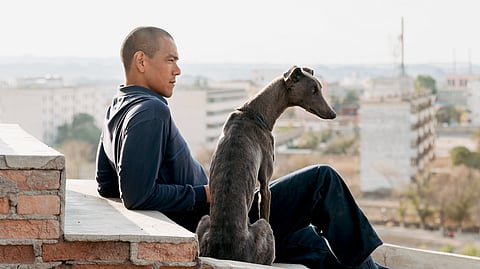 Eddie Peng em boa companhia, à espera dos Jogos Olímpicos.