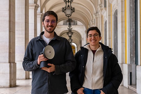 Vicente Garção e Leonor Pereira, fundadores da Lampsy Health