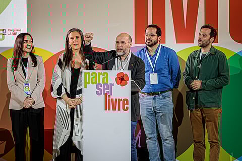 Nas últimas eleições, o Livre elegeu um grupo parlamentar pela primeira vez.