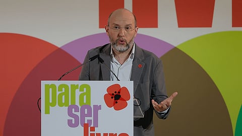 Rui Tavares, líder do Livre.