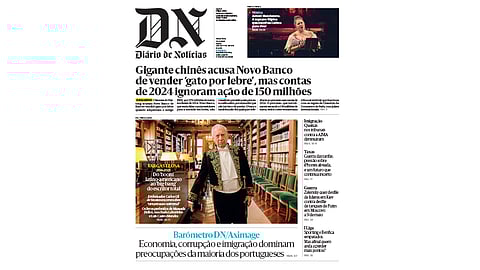 O Novo Banco na manchete do DN desta terça-feira