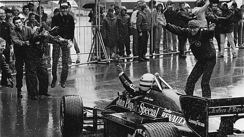 Corrida no Estoril em abril de 1985 foi uma das mais importantes da carreira do piloto brasileiro.
