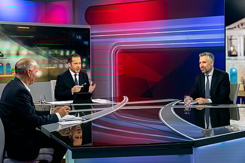 Paulo Raimundo e Pedro Nuno Santos debateram na RTP3.