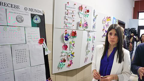 Mariana Mortágua, líder do Bloco Esquerda.