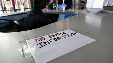 Circulação de comboios outra vez parada devido a greve