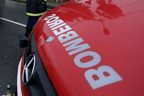 Viatura cai no canal do Metrobus e provoca um morto em Miranda do Corvo