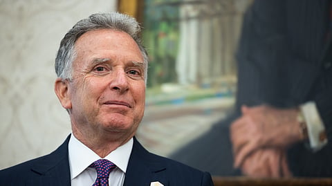 Steve Witkoff, enviado norte-americano para o Médio Oriente.